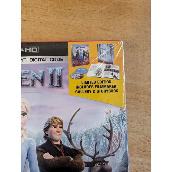 Frozen II (4K UHD, Blu-ray, Digital) Target Exclusive Storybook *SEALED* New - Picture 2 of 6